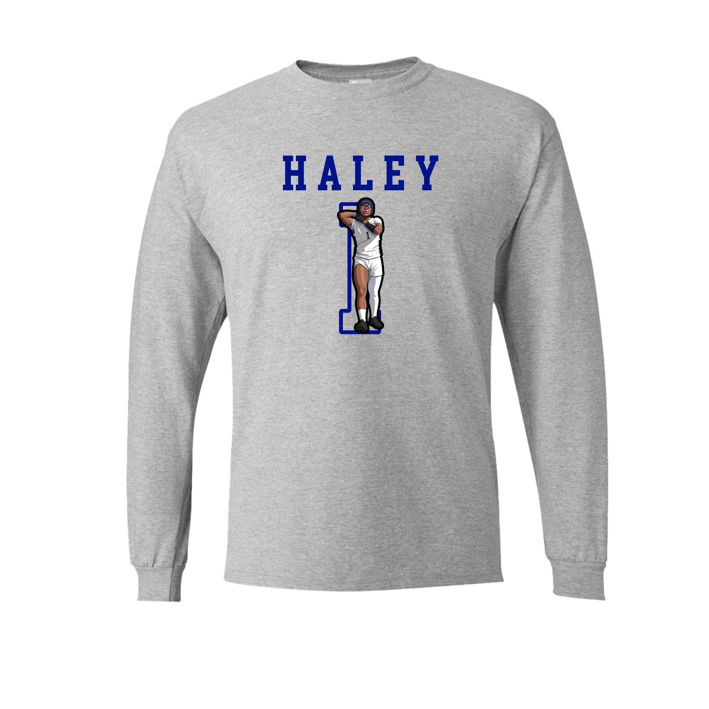Long Sleeve Tee — Shirsey in Grey