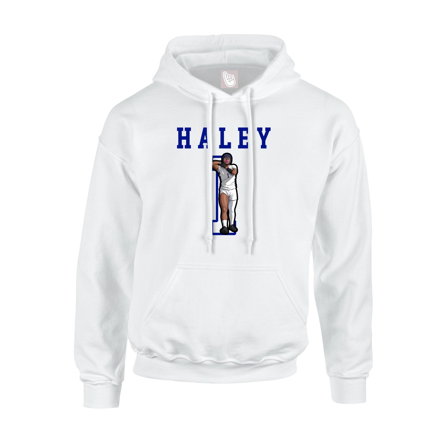 Youth Hoodie — Shirsey in White
