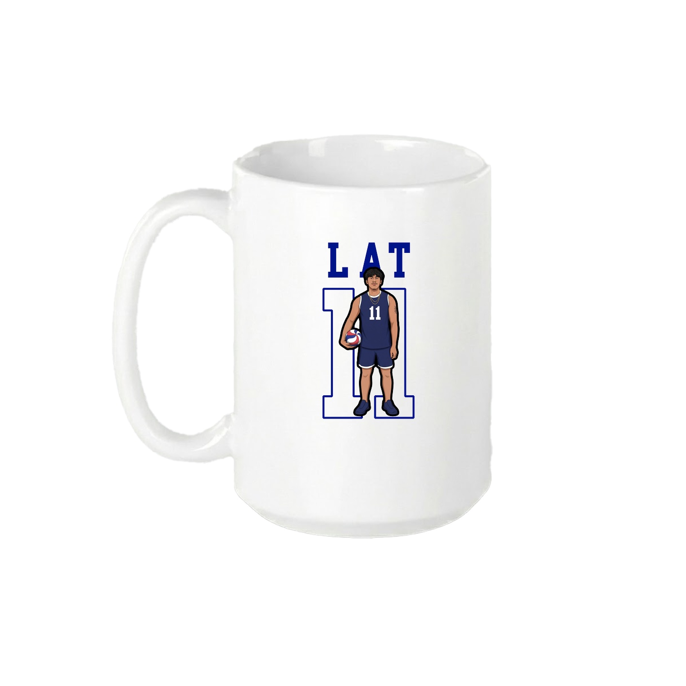 15oz Coffee Mug — Shirsey in White