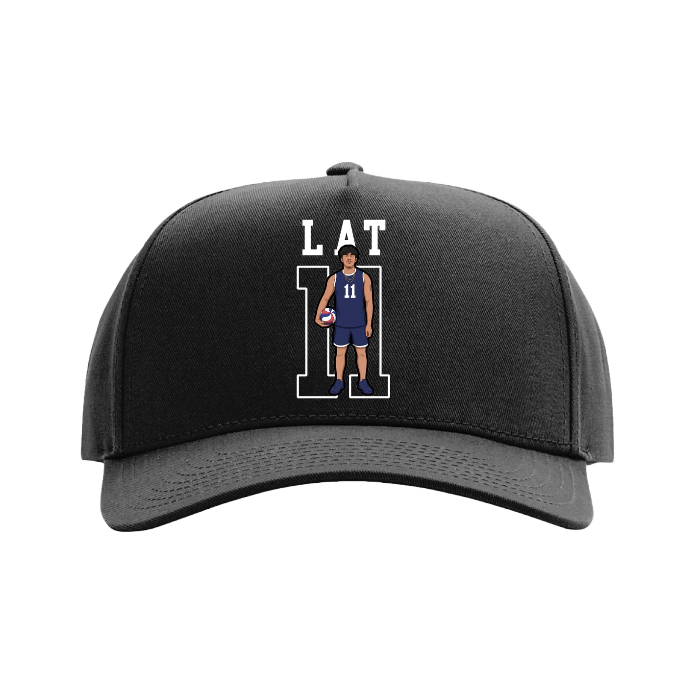 Full Fabric Five-Panel Champ Cap