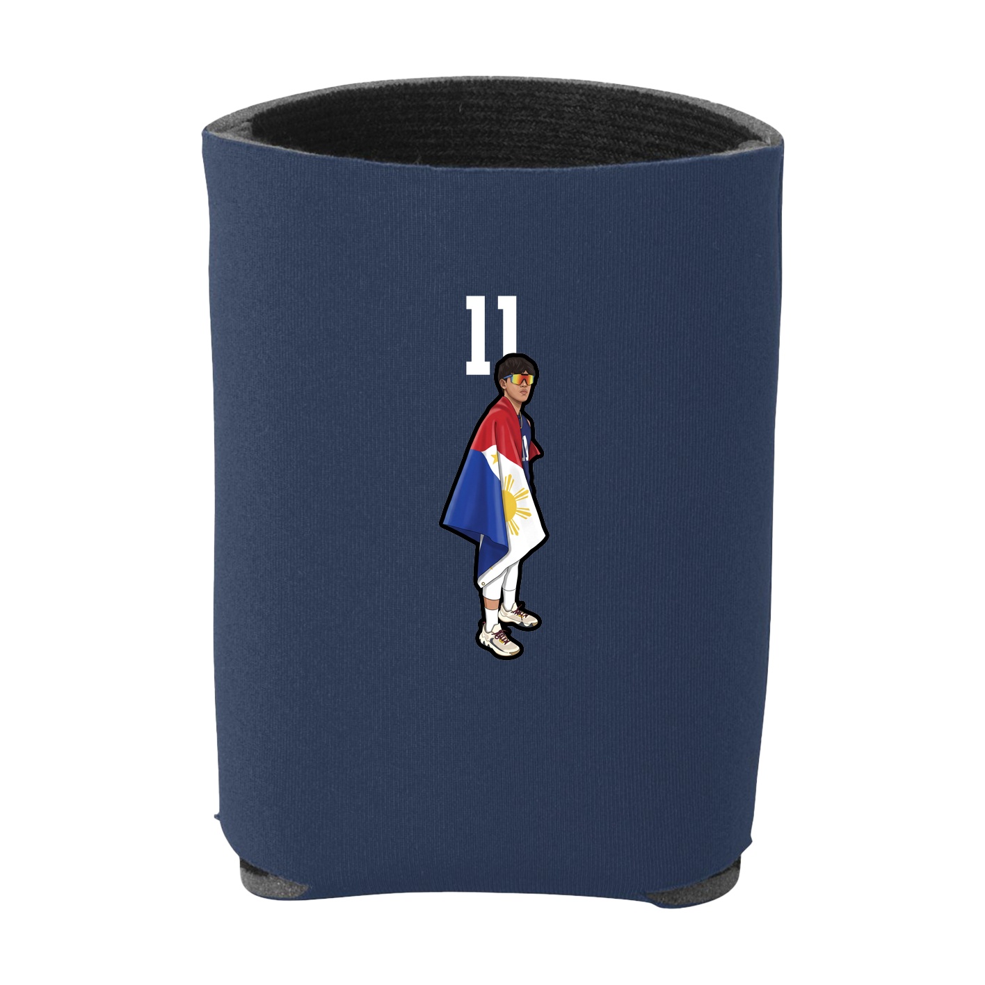 Can Holder — Number Top in Navy