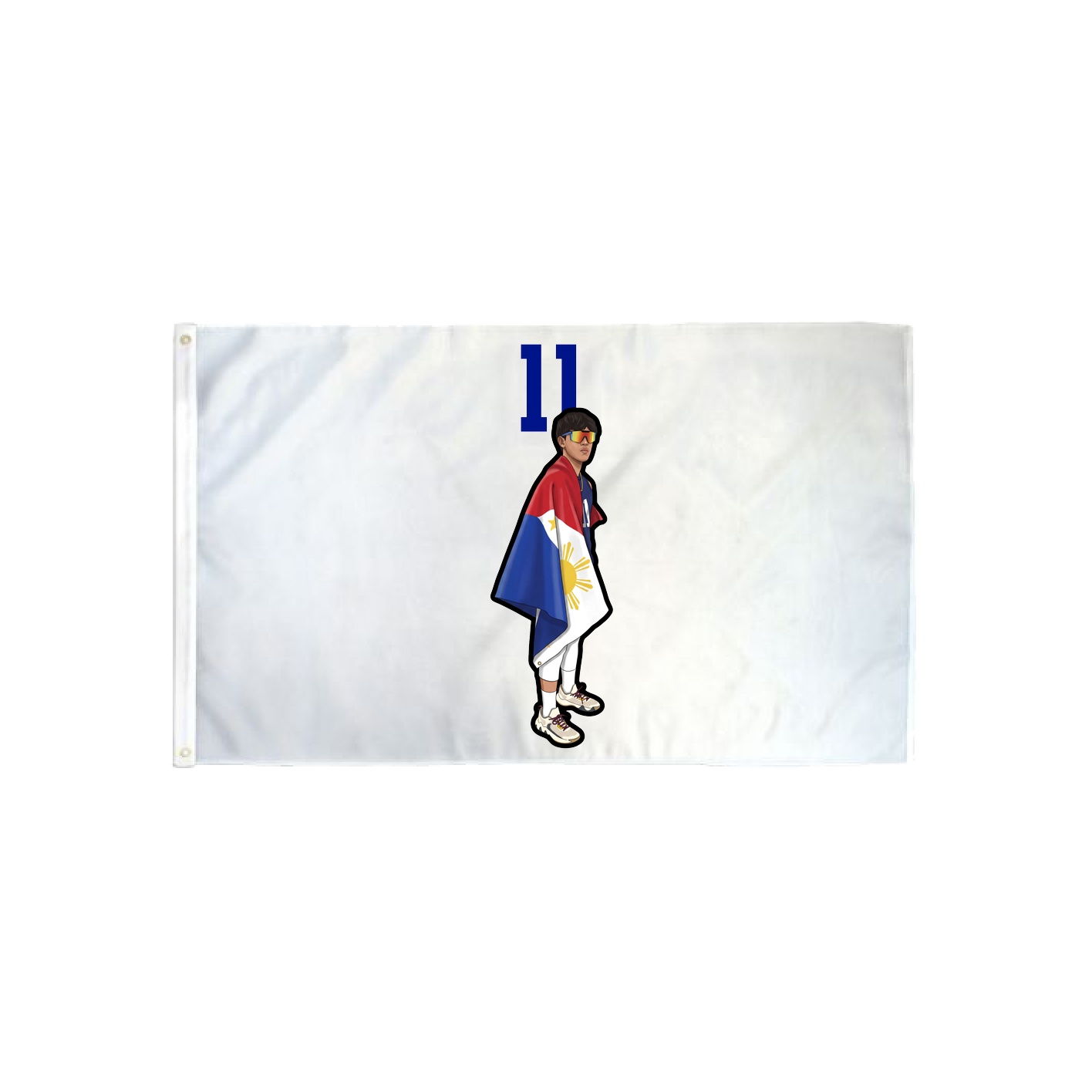 3x5 Flag — Number Top in Classic