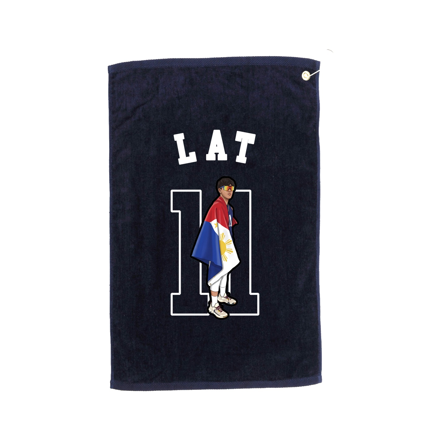 Golf Towel — Shirsey Arch in Navy