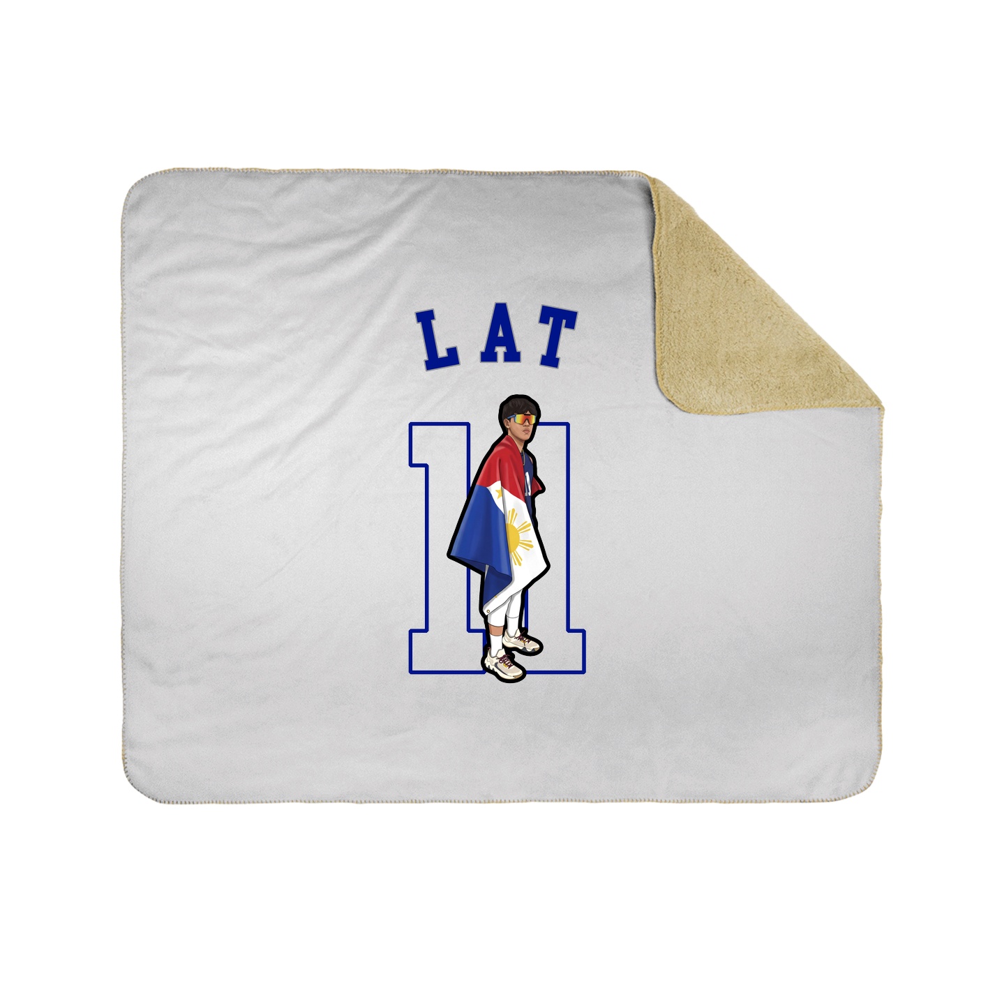 Throw Blanket — Shirsey Arch in White