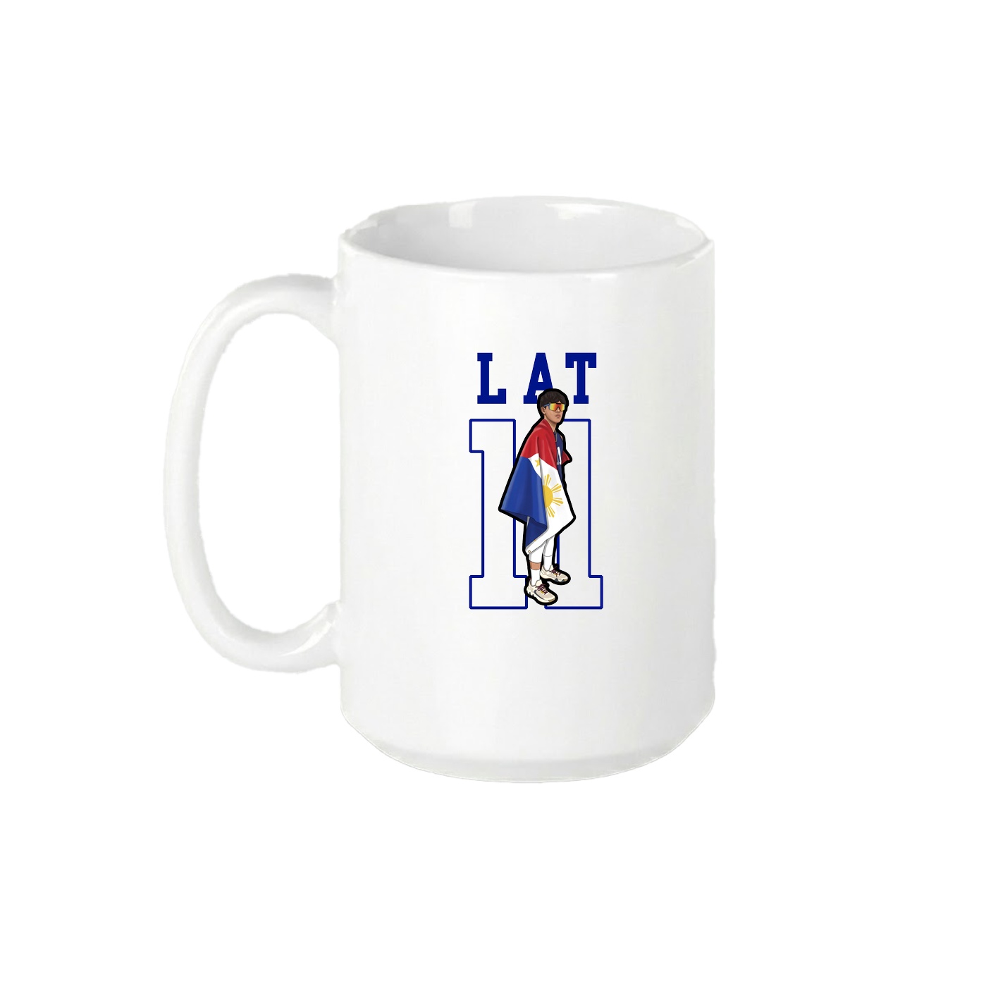 15oz Coffee Mug — Shirsey in White