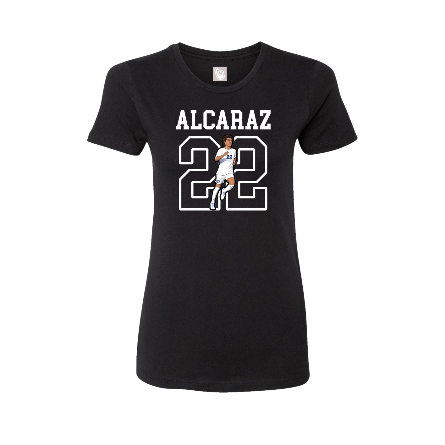 Fitted Women's Tee — Shirsey in Black