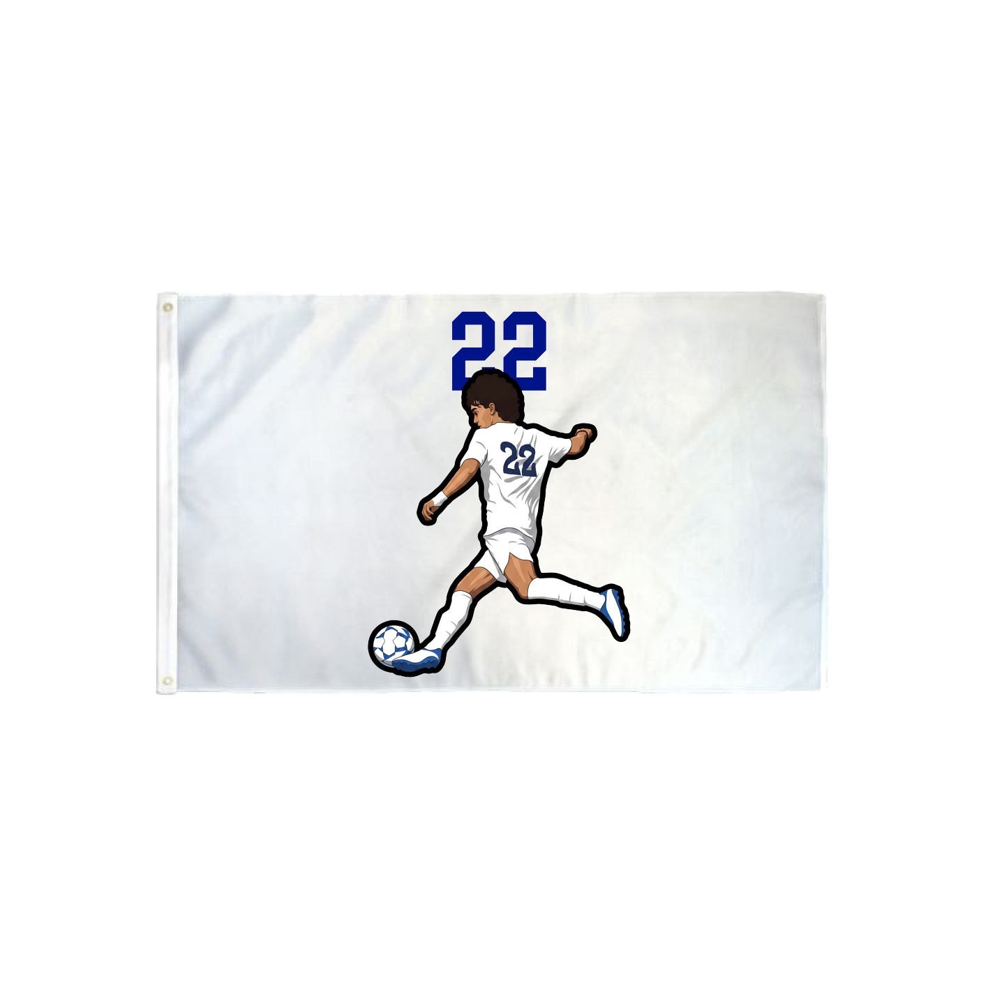 3x5 Flag — Number Top in Classic