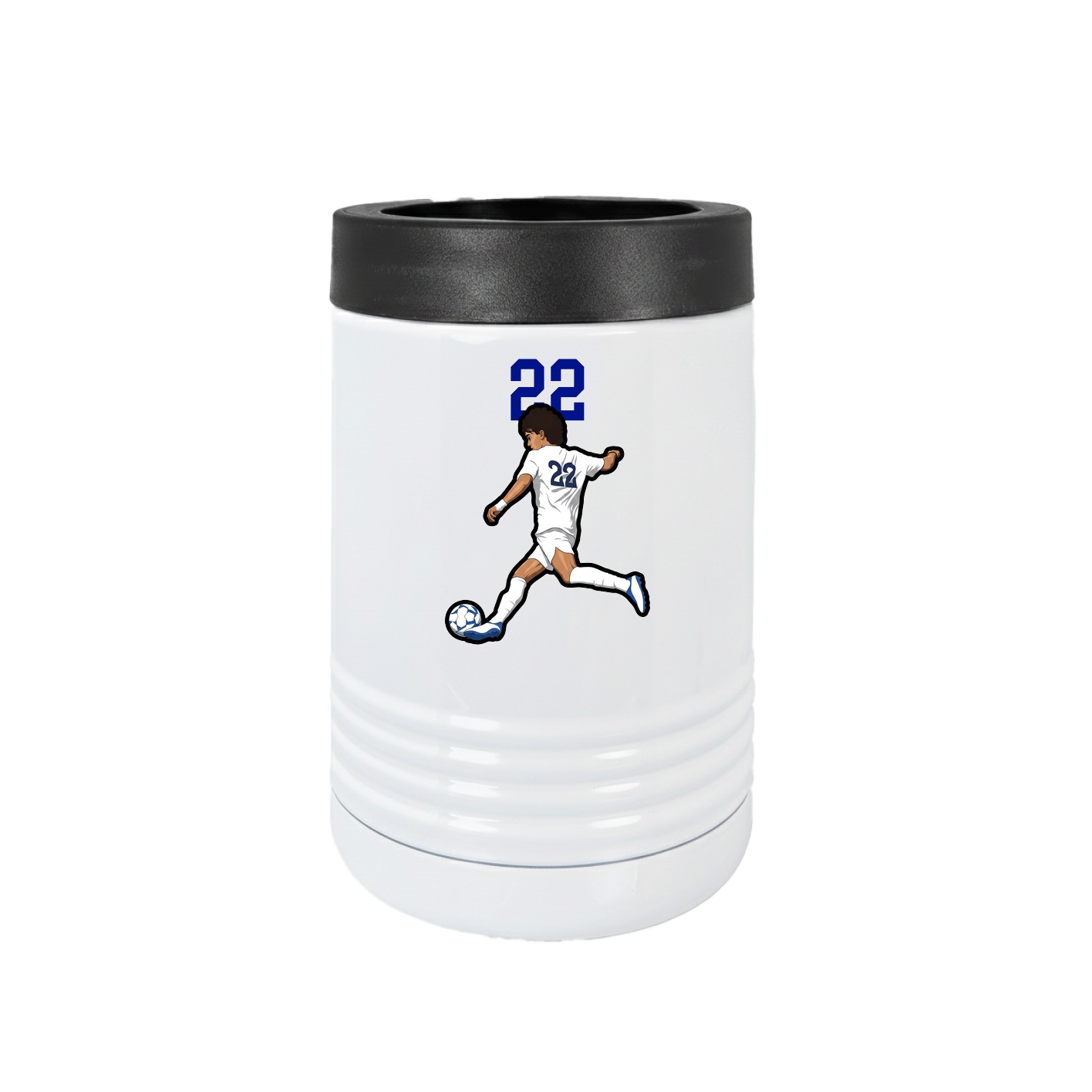 Beverage Holder — Number Top in White