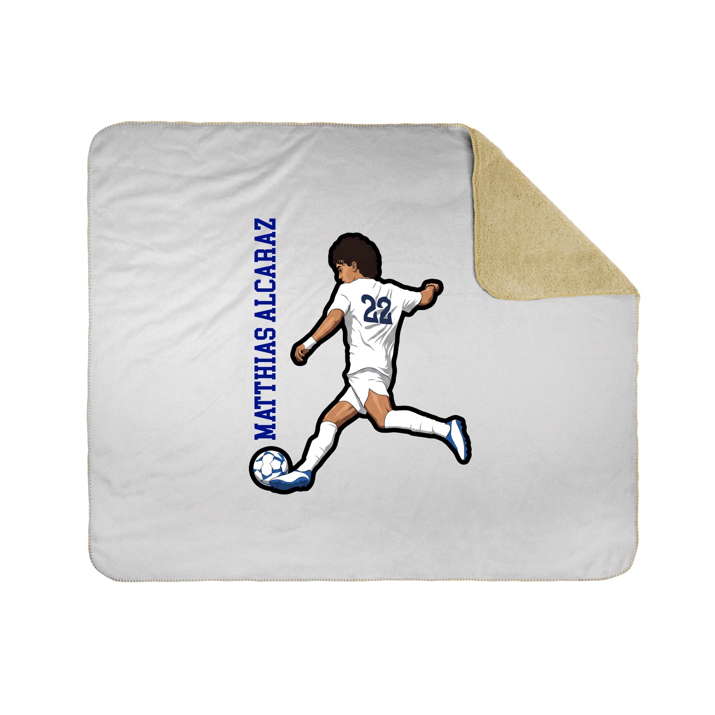50x60 Sherpa Lined Throw Blanket