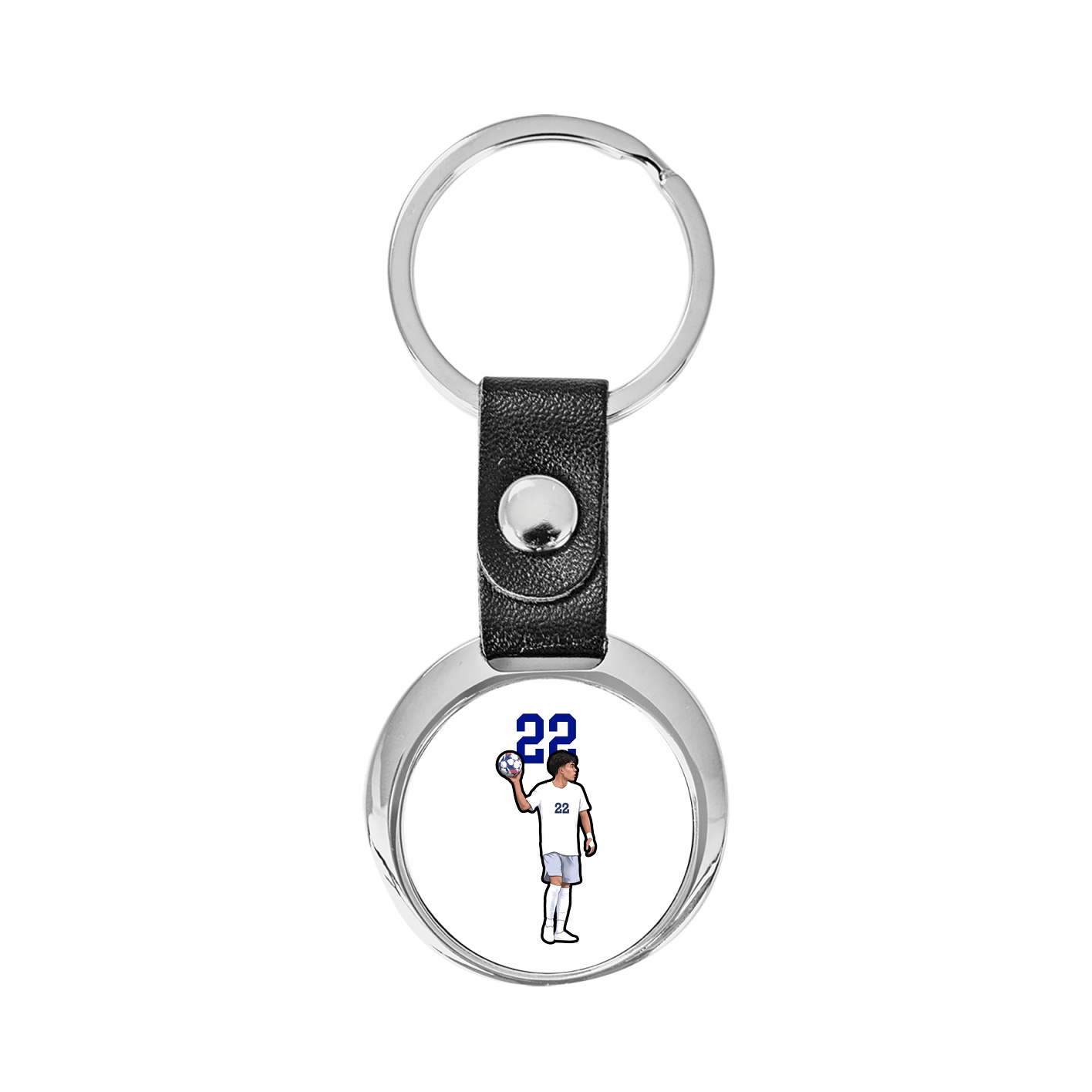 Key Chain — Number Top in Classic