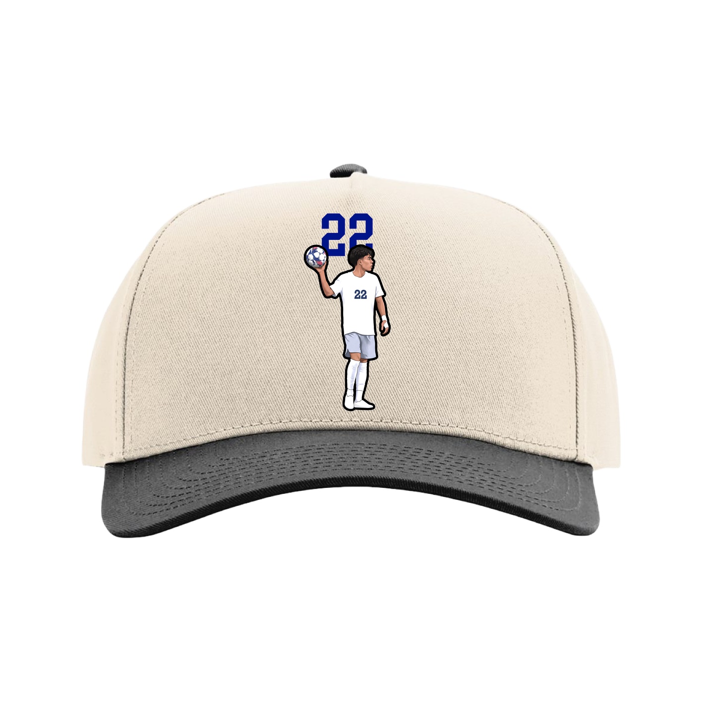 Full Fabric Five-Panel Champ Cap