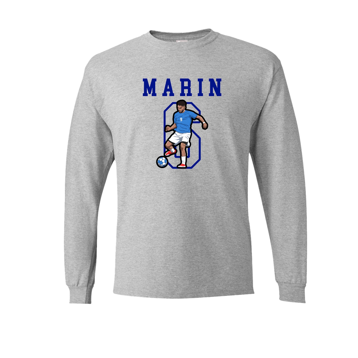 Long Sleeve Tee — Shirsey in Grey