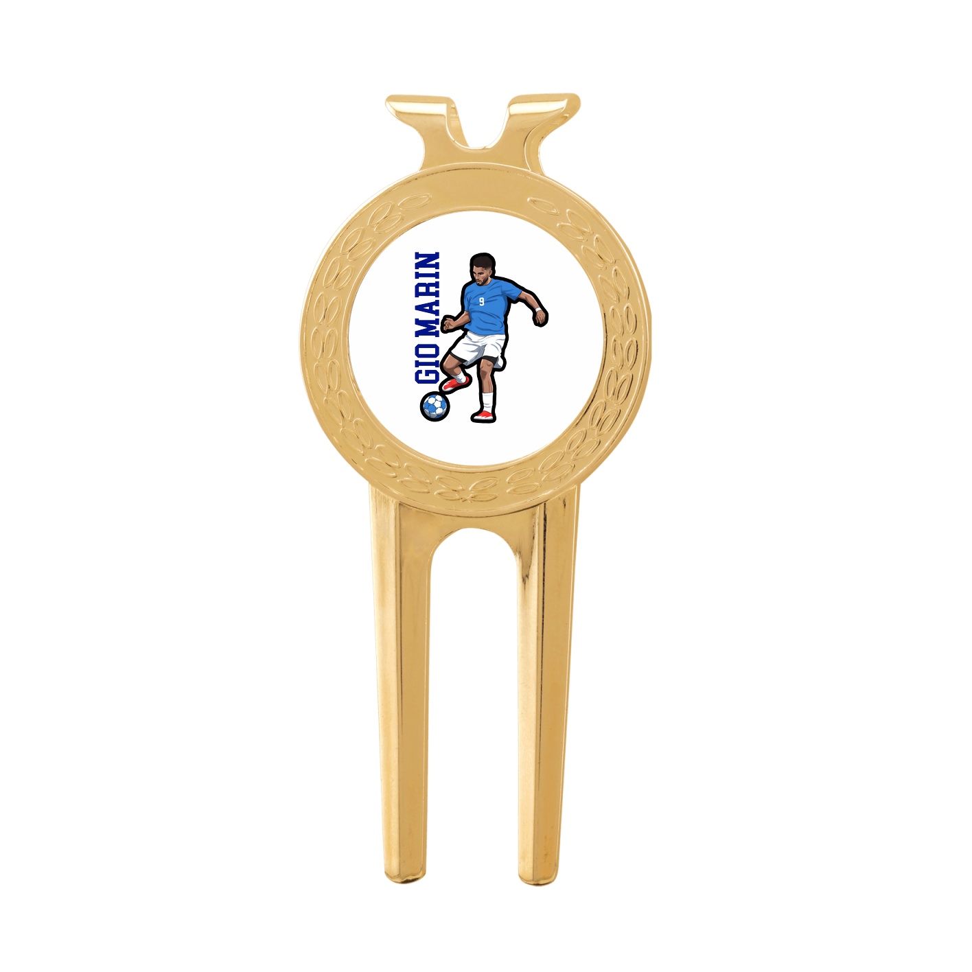 Divot Tool with Ball Marker — Name Vertical in Classic