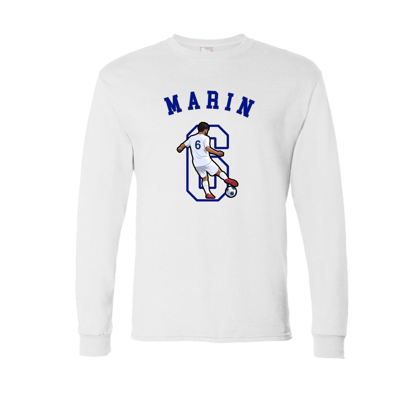 Long Sleeve Tee — Shirsey Arch in White