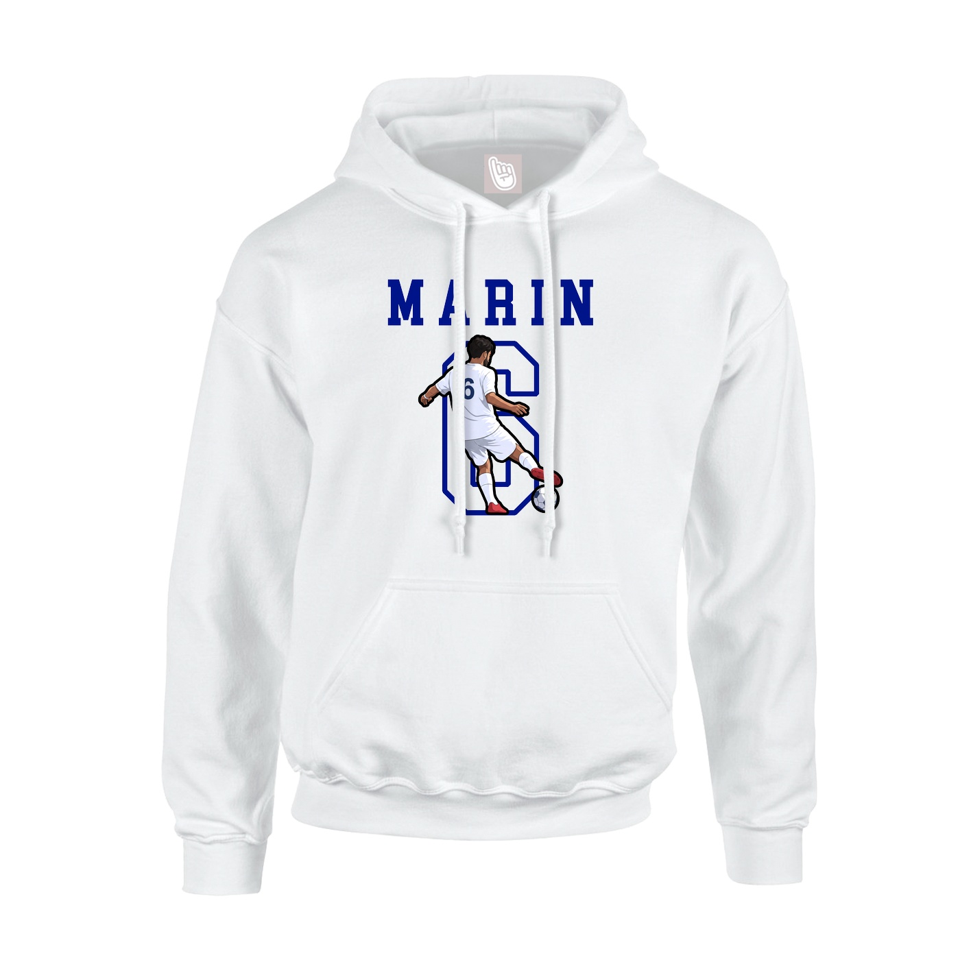 Hoodie — Shirsey in White