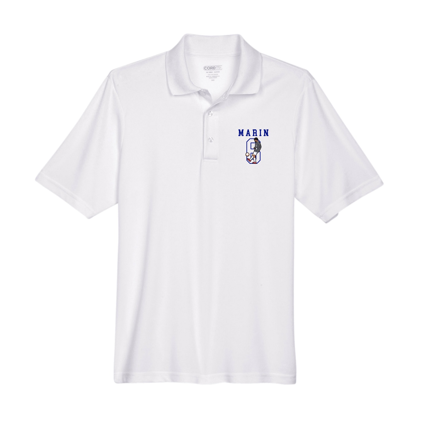 Performance Polo — Shirsey in White