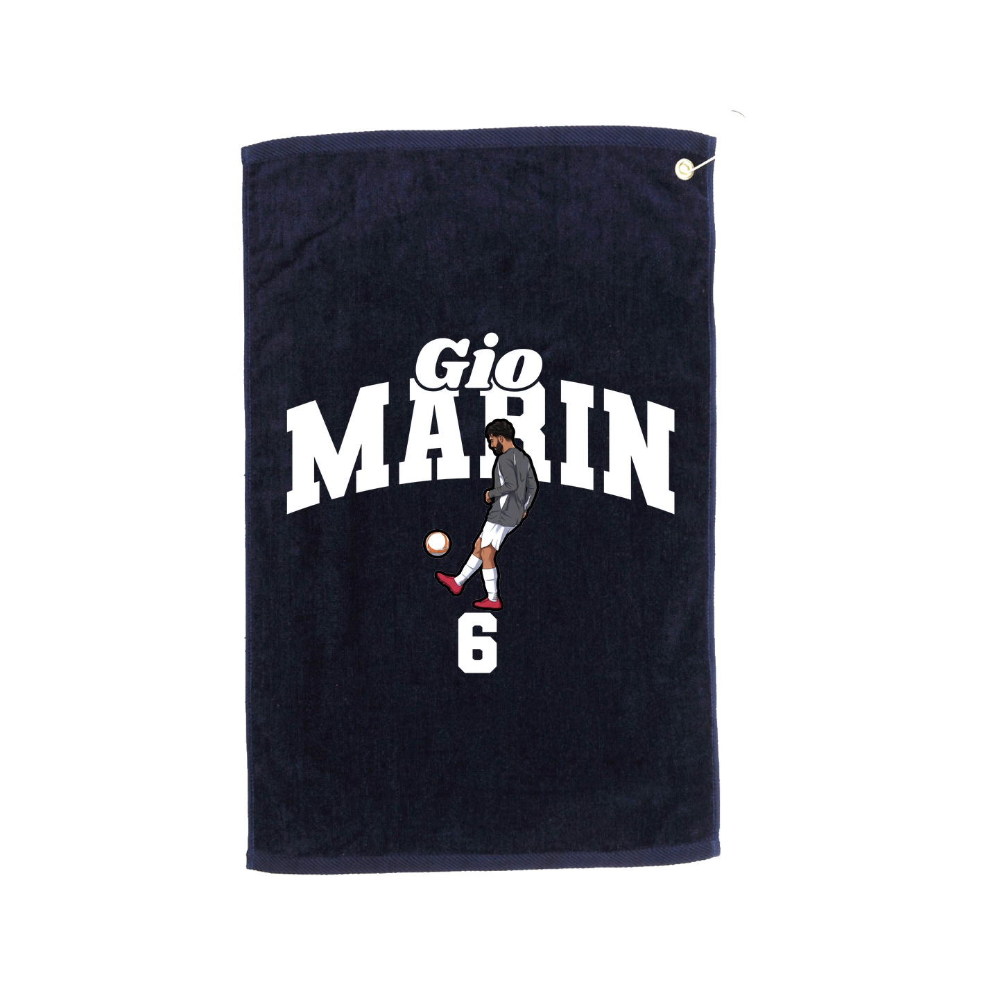 Golf Towel — Signature Arch in Navy