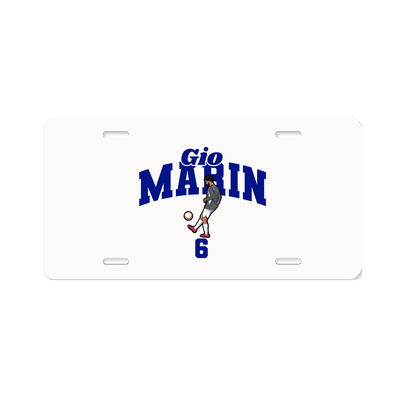License Plate — Signature Arch in Classic