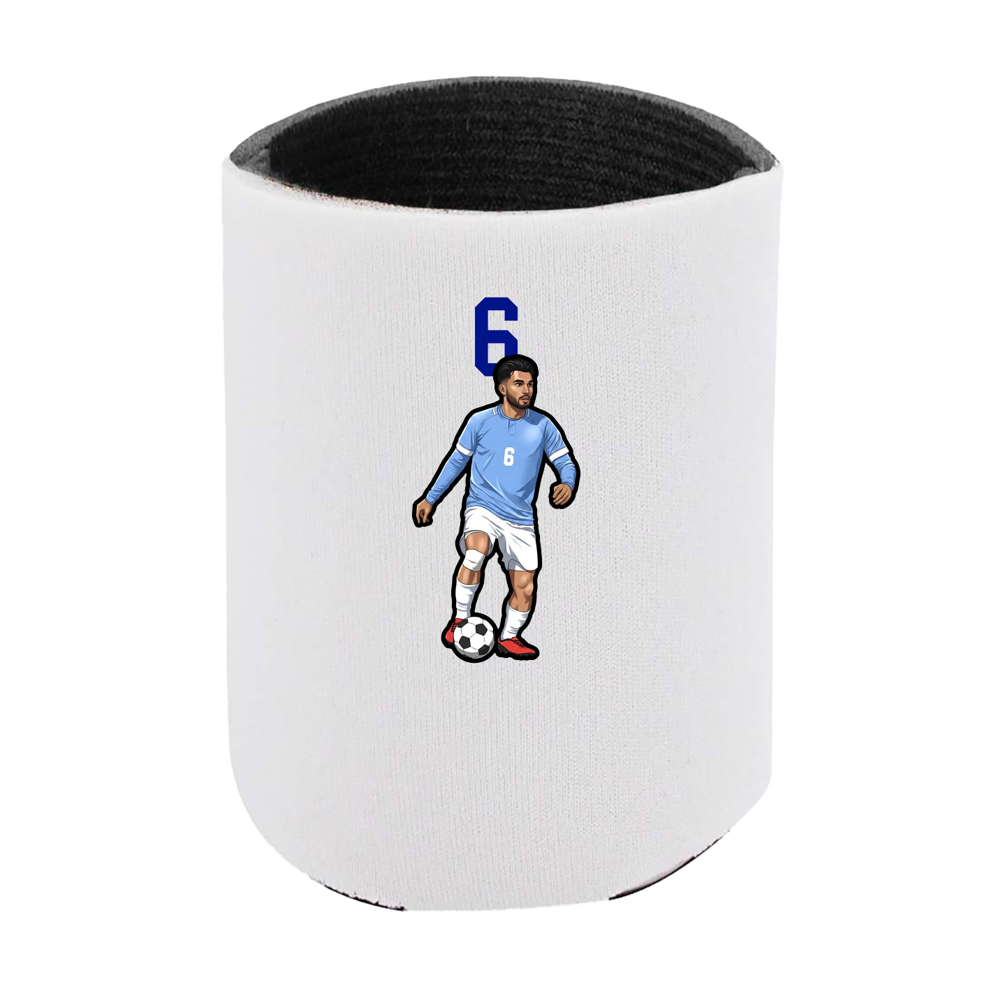 Can Holder — Number Top in White