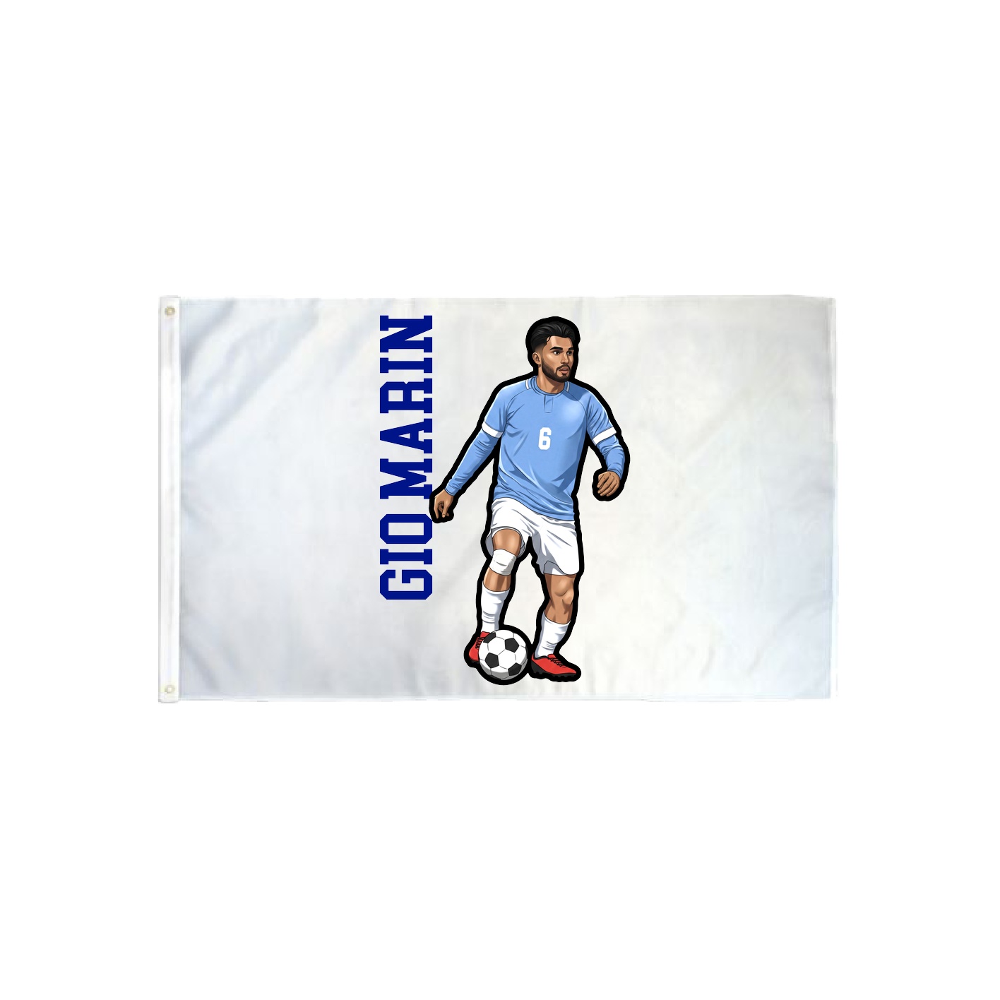 3x5 Flag — Name Vertical in Classic