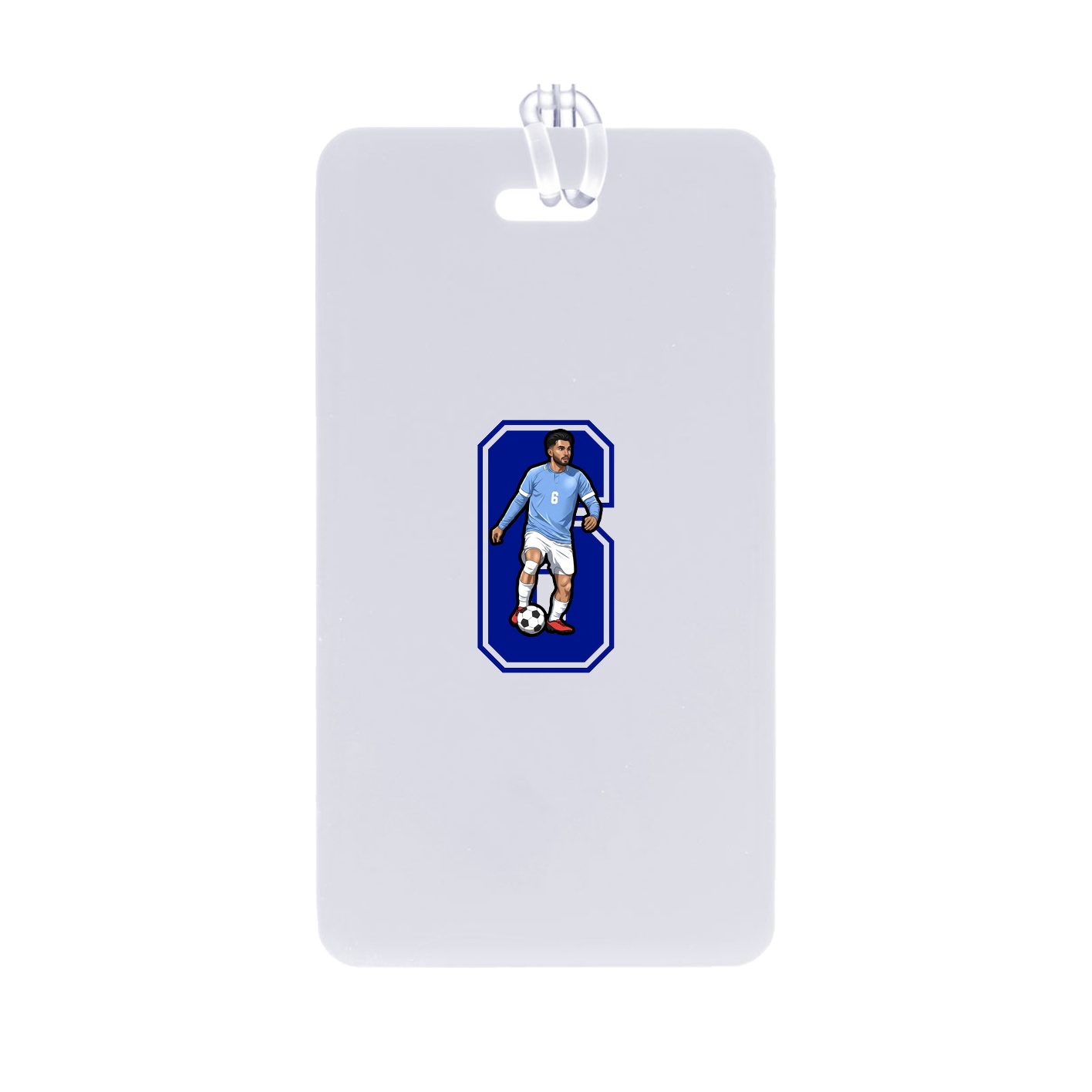 Bag Tag — Number in Classic