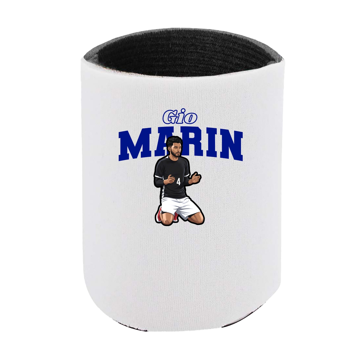 Can Holder — Name Arch in White
