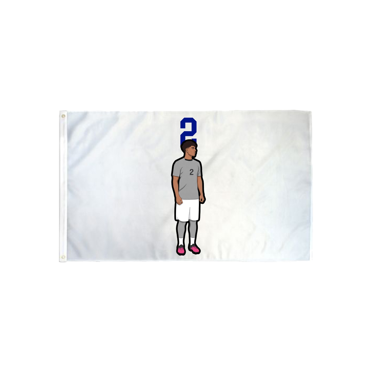 3x5 Flag — Number Top in Classic