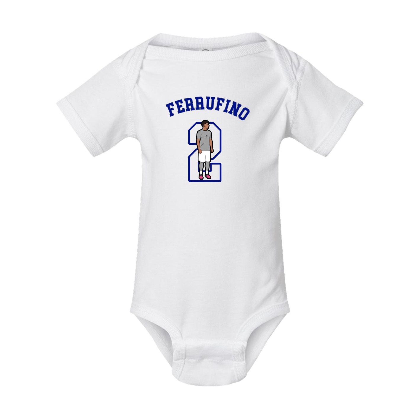 Baby Onesie — Shirsey Arch in White