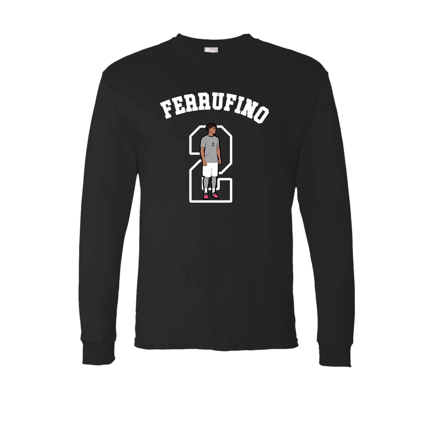 Long Sleeve Tee — Shirsey Arch in Black