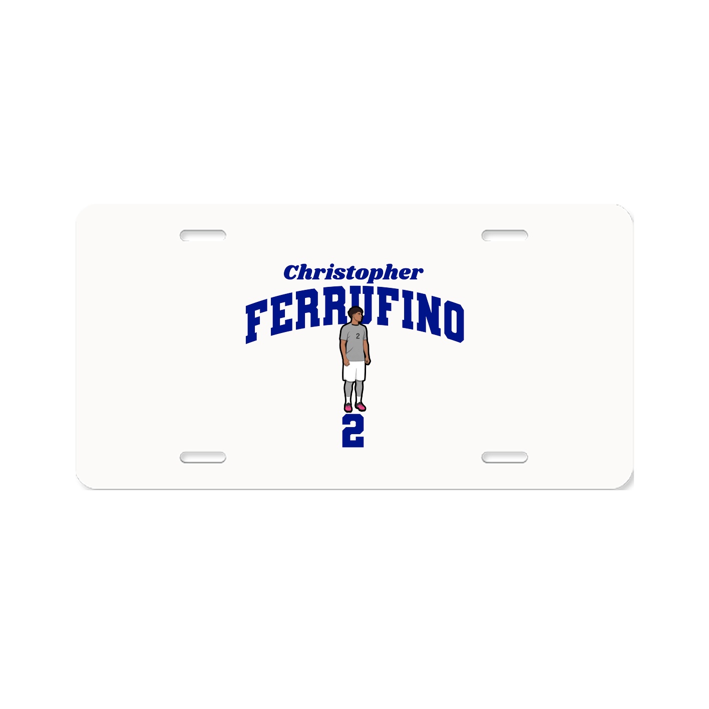 License Plate — Signature Arch in Classic