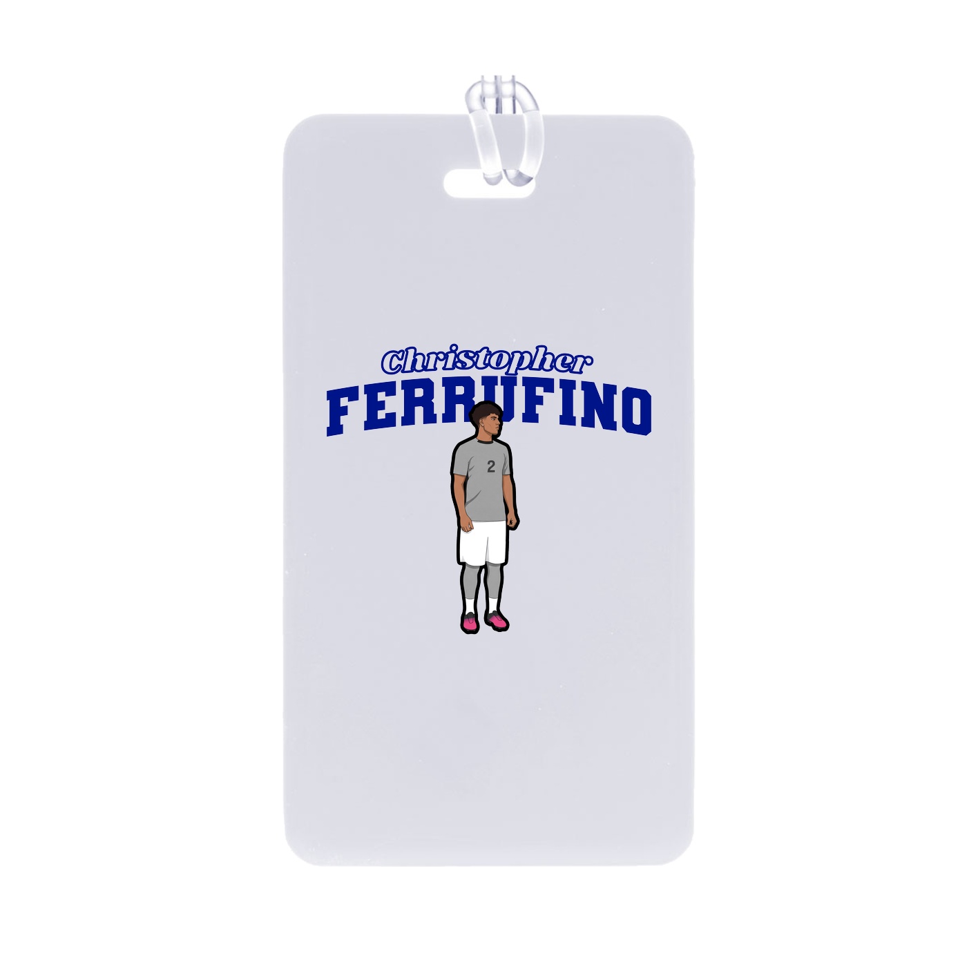 Bag Tag — Name Arch in Classic