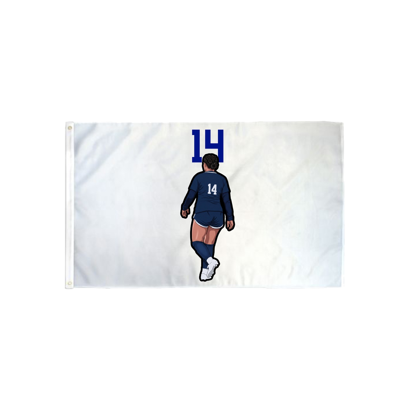 3x5 Flag — Number Top in Classic