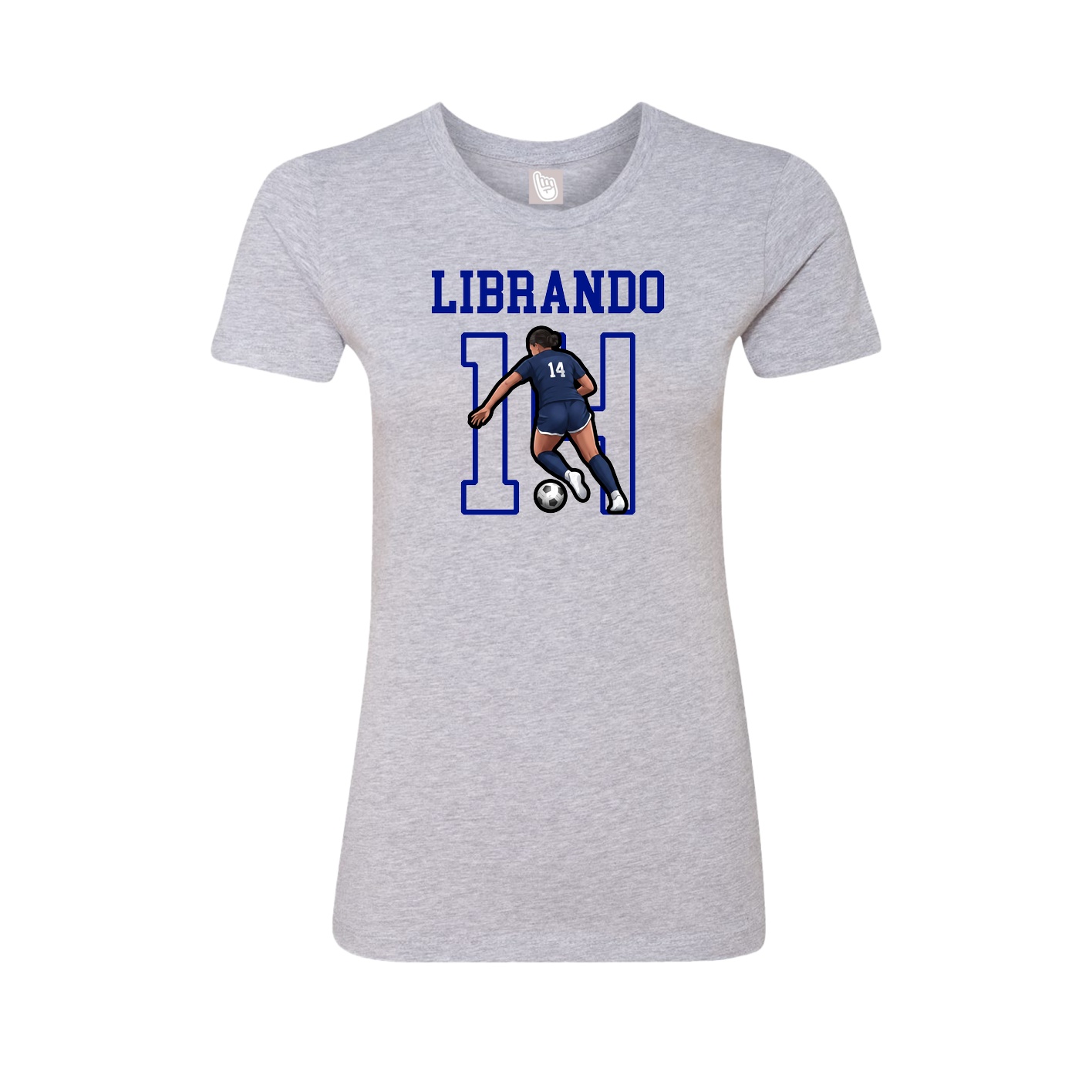 Fitted Women's Tee — Shirsey in Grey