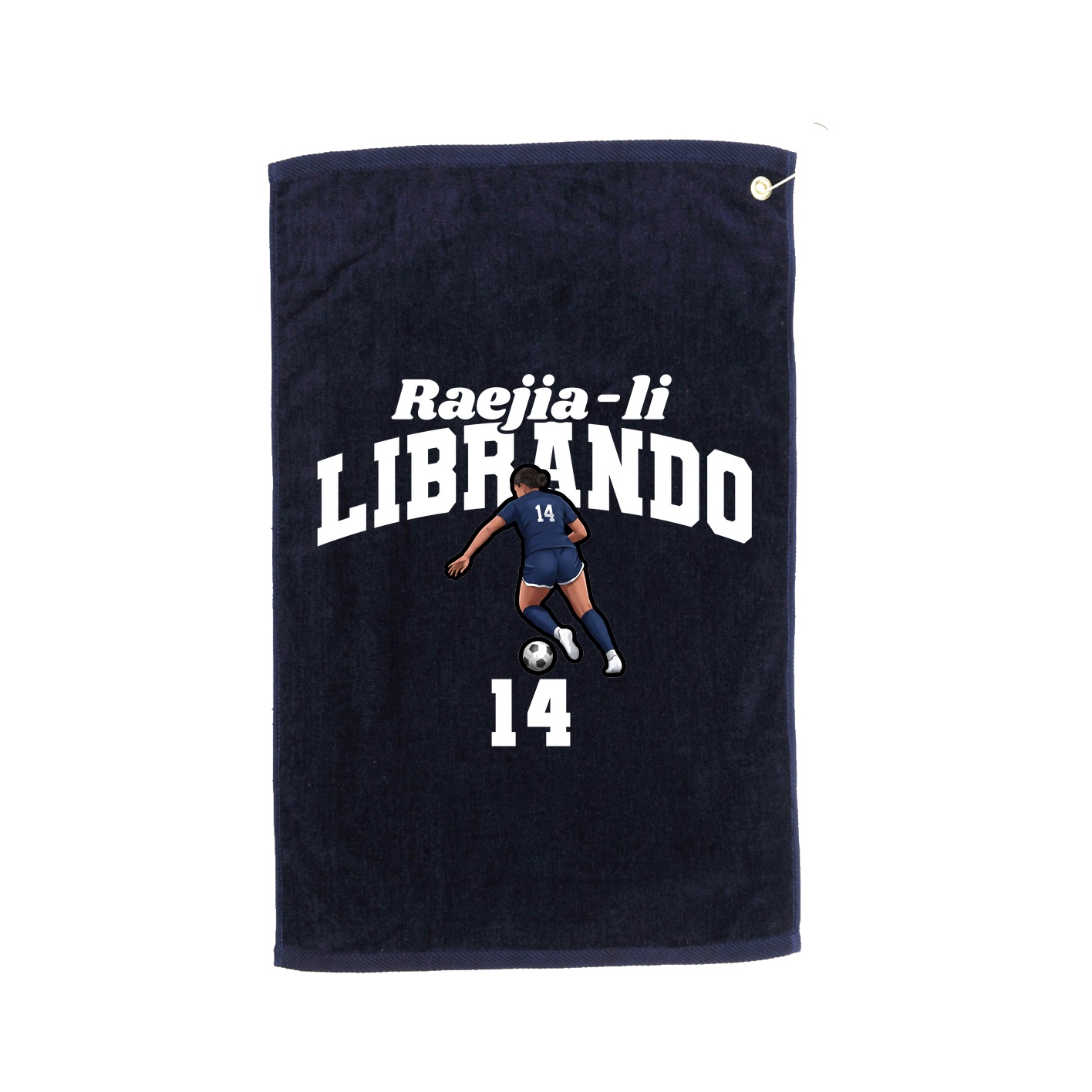 Golf Towel — Signature Arch in Navy