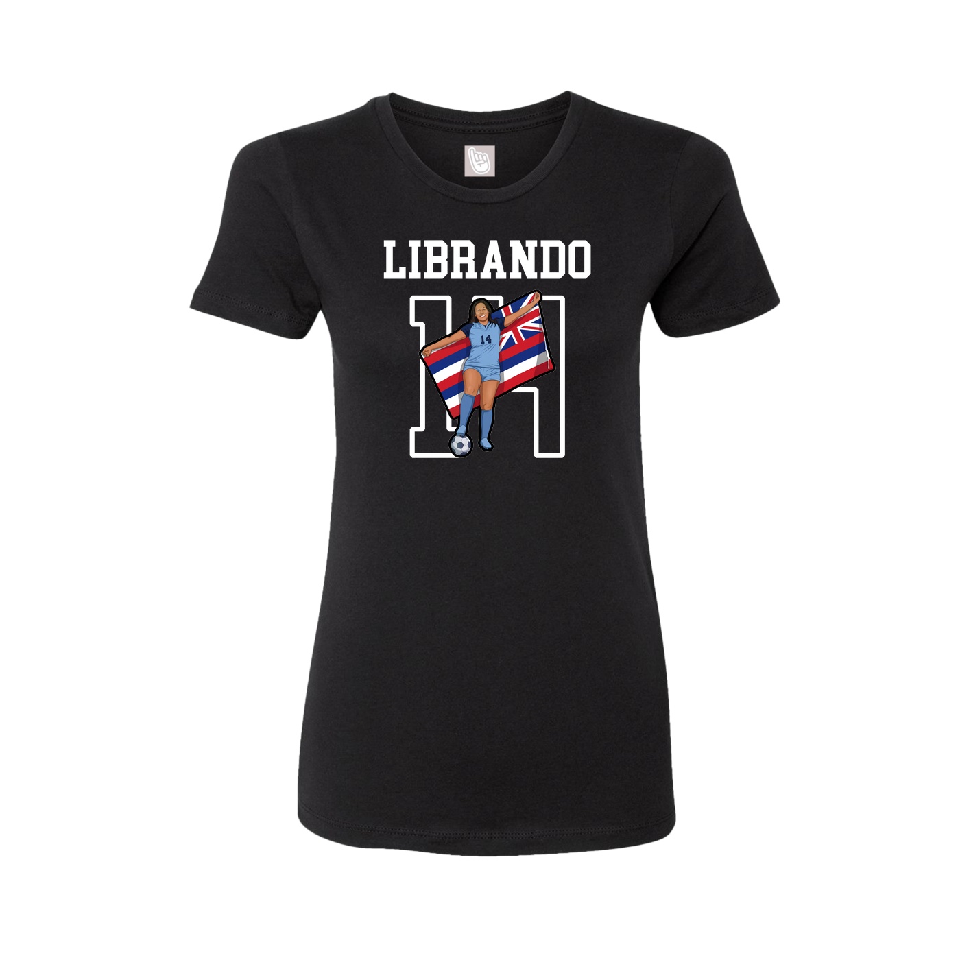 Fitted Women's Tee — Shirsey in Black