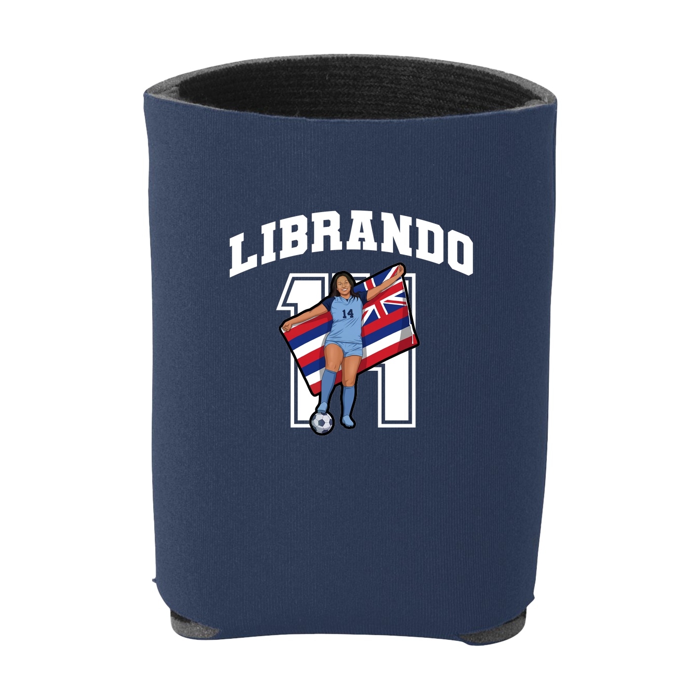 Can Holder — Number in Navy