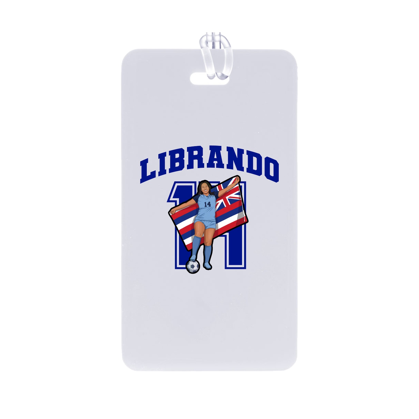 Bag Tag — Number in Classic
