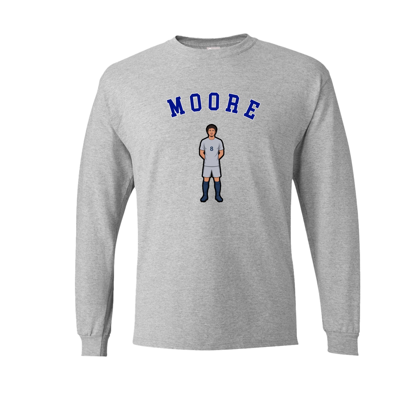 Long Sleeve Tee — Shirsey Arch in Grey