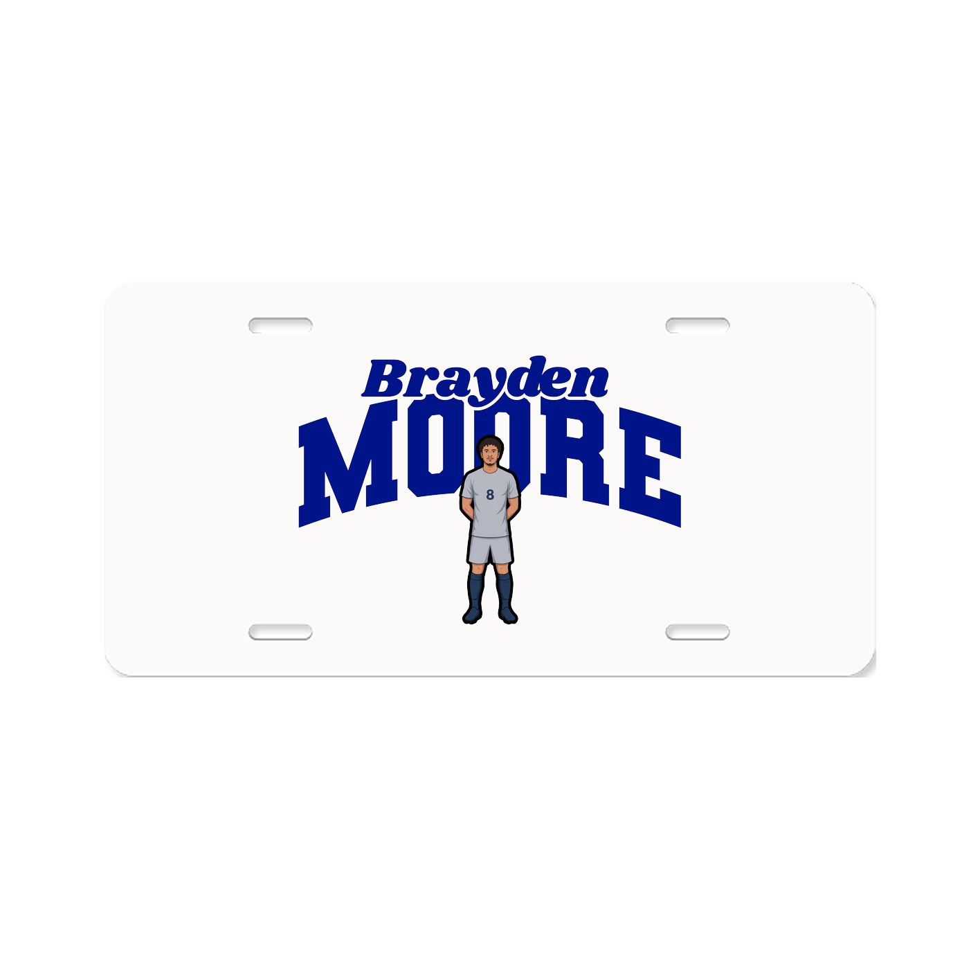 License Plate — Signature Arch in Classic