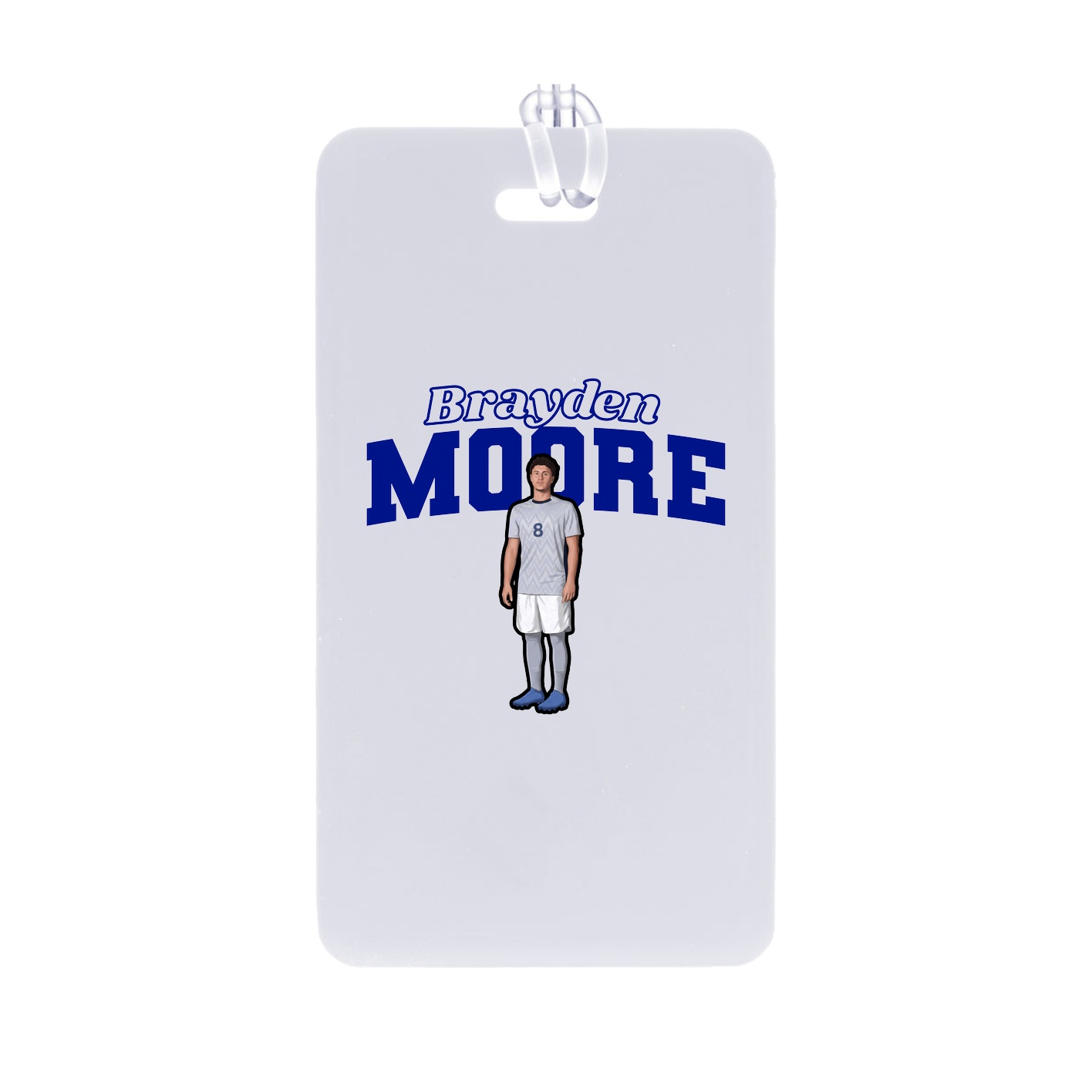 Bag Tag — Name Arch in Classic