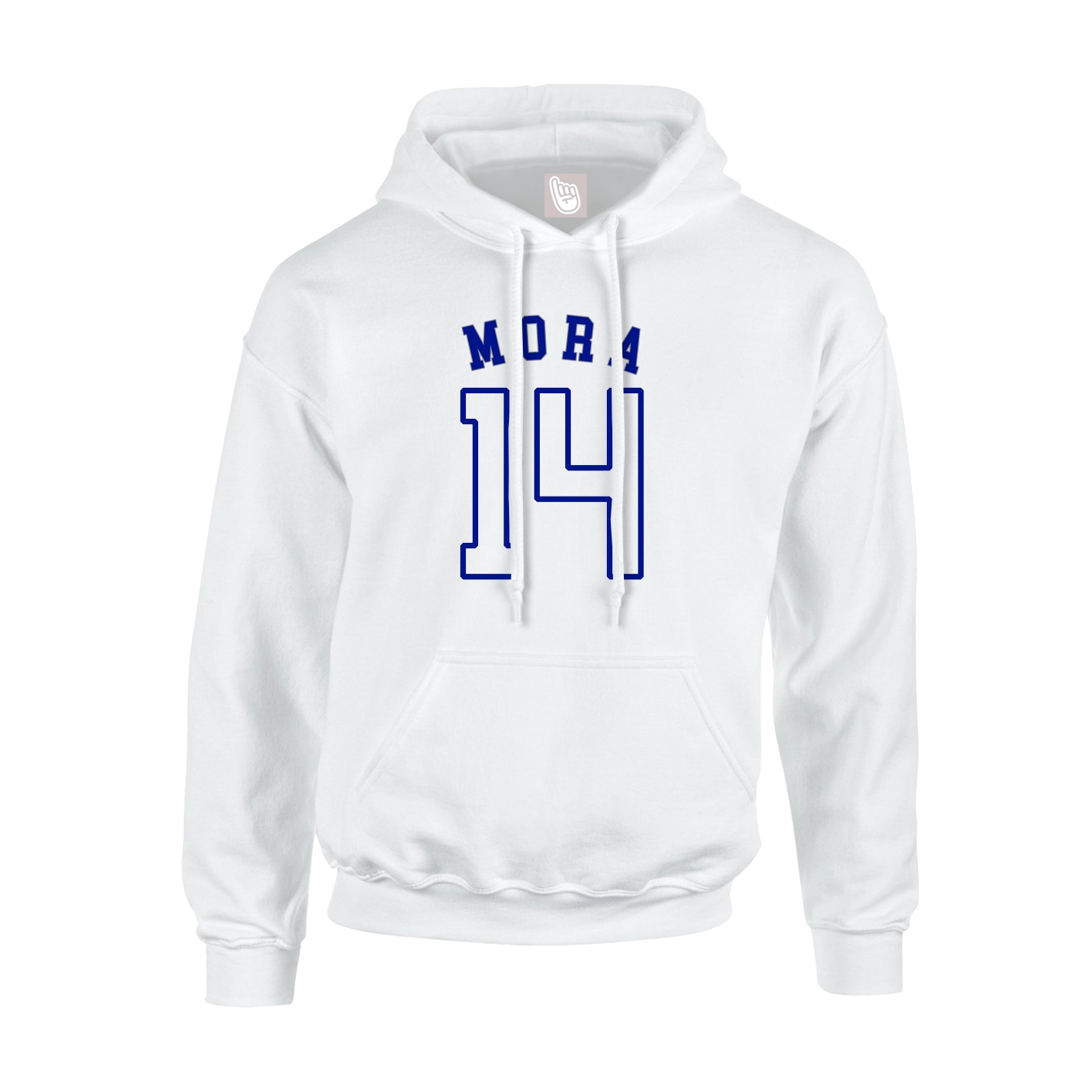 Hoodie — Shirsey Arch in White