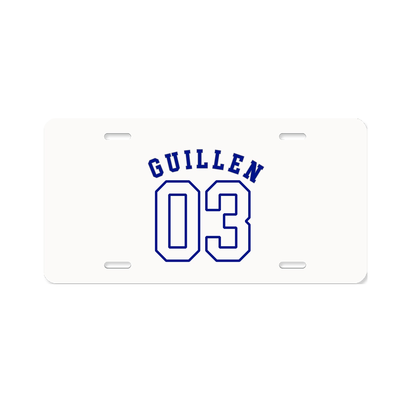 License Plate — Shirsey Arch in Classic