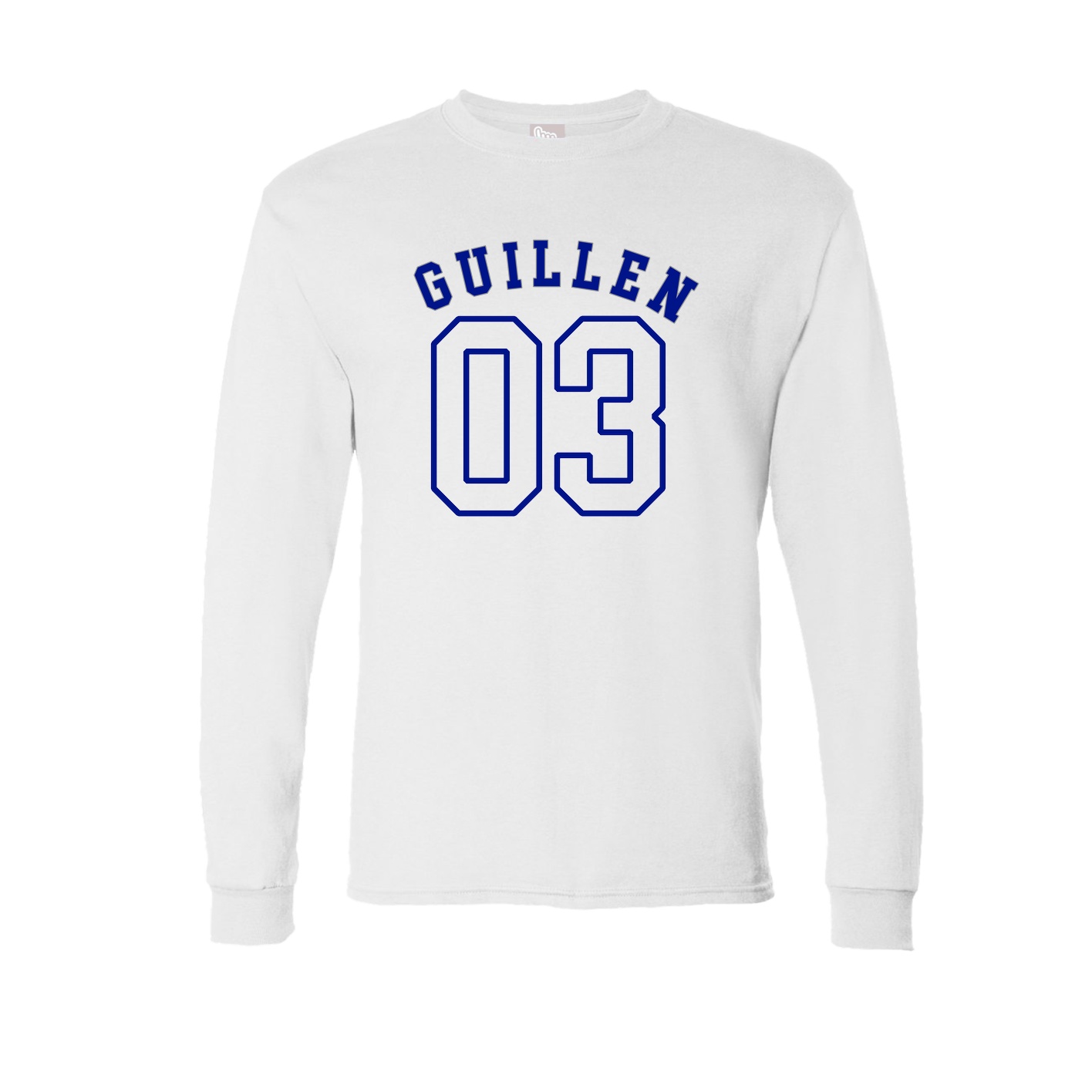 Long Sleeve Tee — Shirsey Arch in White