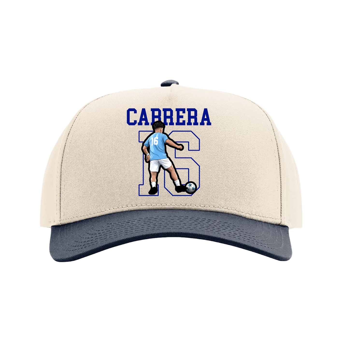 Full Fabric Five-Panel Champ Cap
