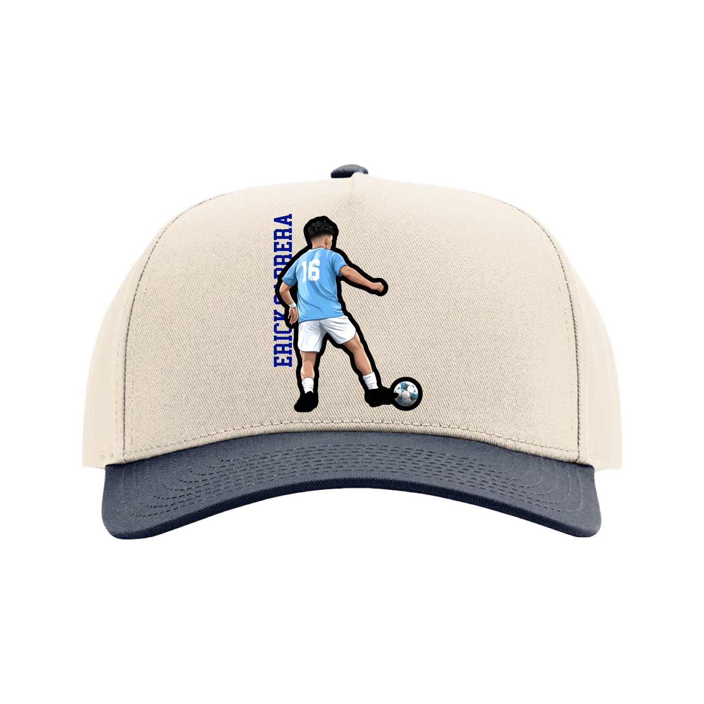 Full Fabric Five-Panel Champ Cap