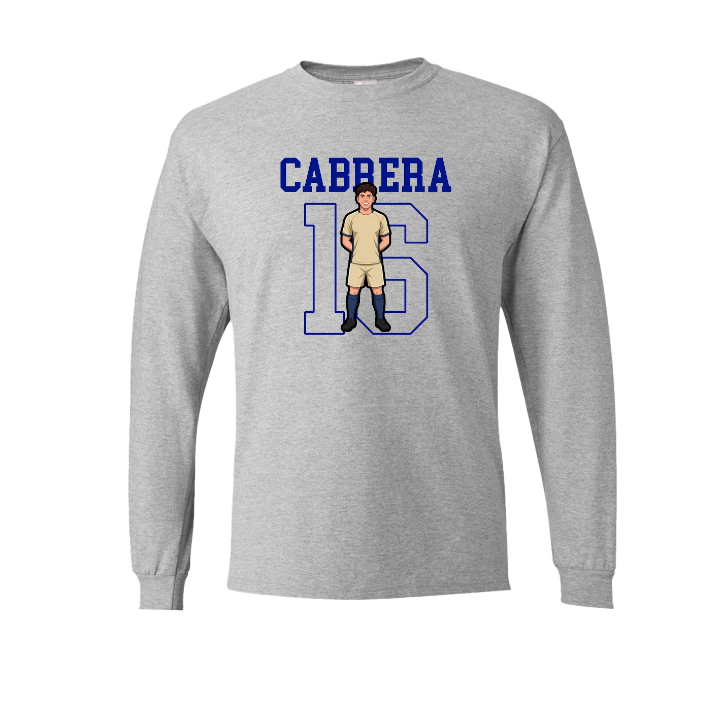 Long Sleeve Tee — Shirsey in Grey