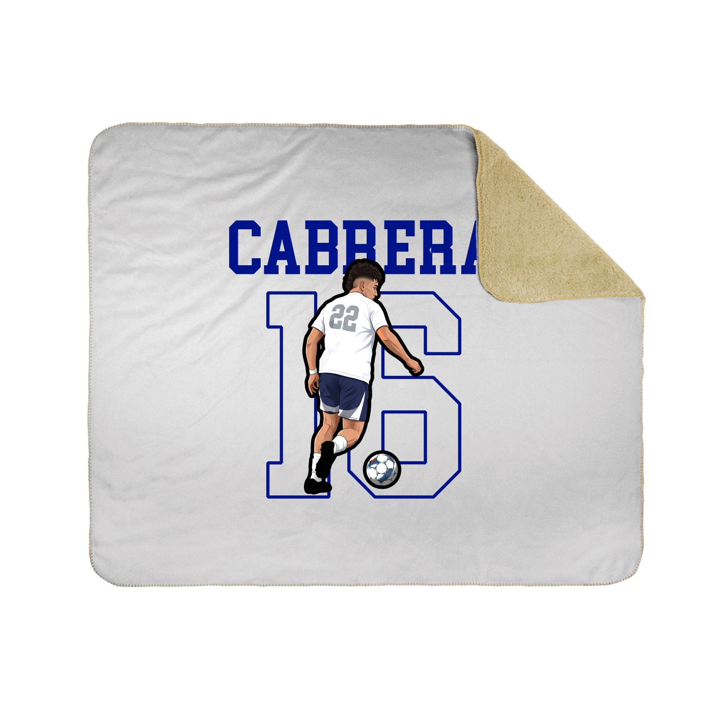 50x60 Sherpa Lined Throw Blanket