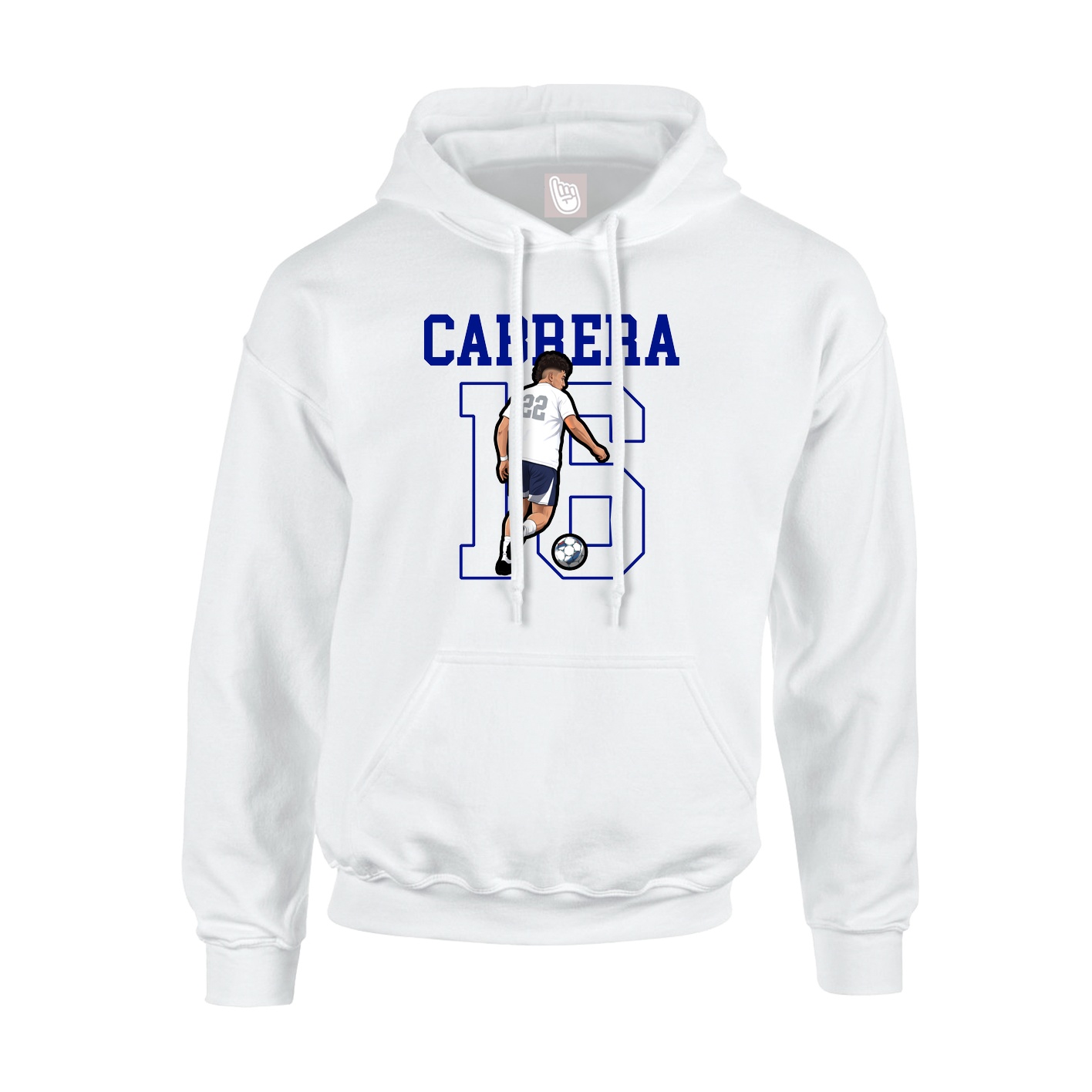 Hoodie — Shirsey in White