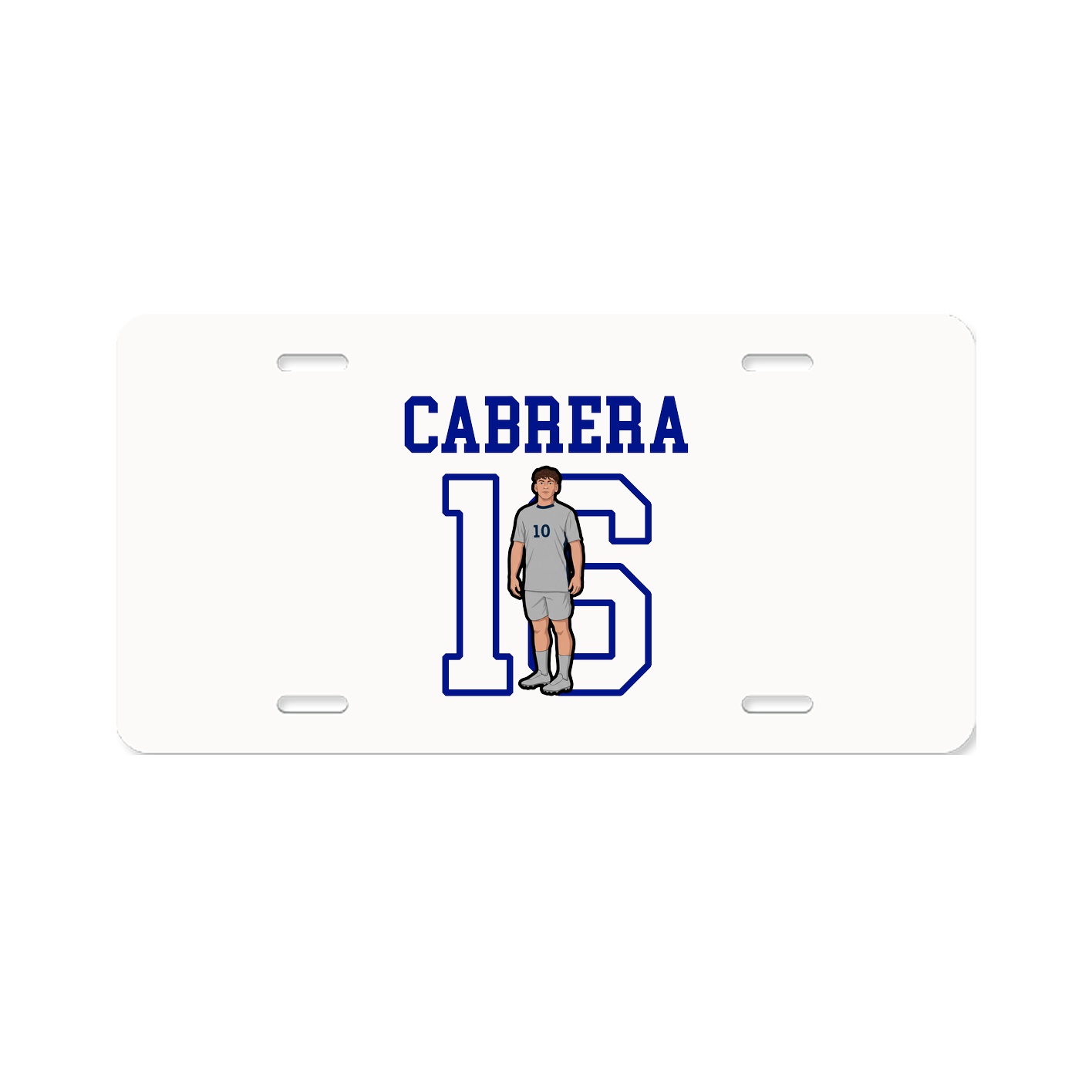 License Plate — Shirsey in Classic