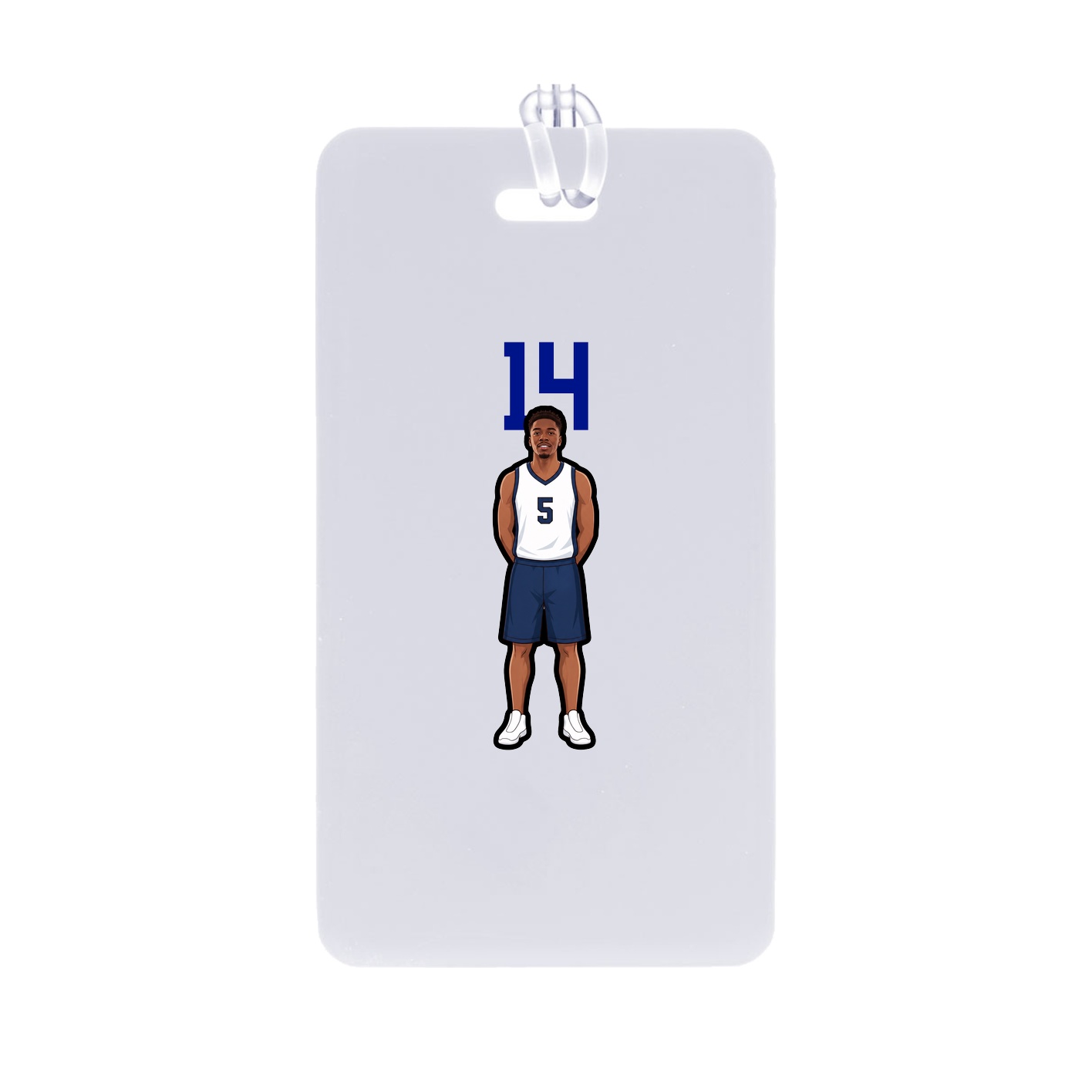 Bag Tag — Number Top in Classic